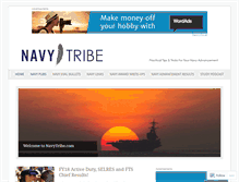 Tablet Screenshot of navytribe.com